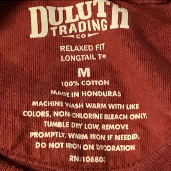 Duluth Tee T-shirt Work Shirt Cotton Men’s size Medium M - Picture 5 of 11